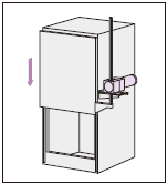 重門的上下開關(guān)